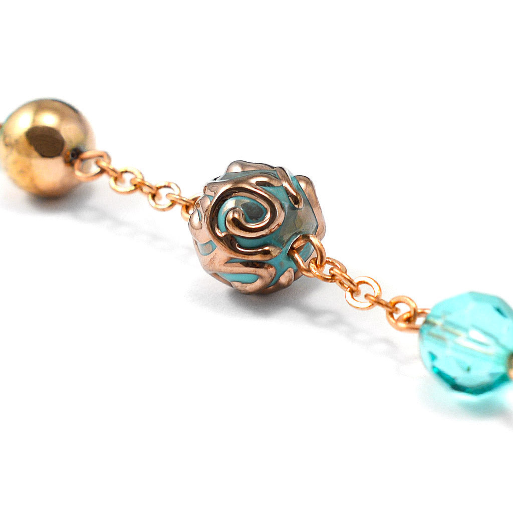 Our Lady of Fatima Rosary with Hematite Beads