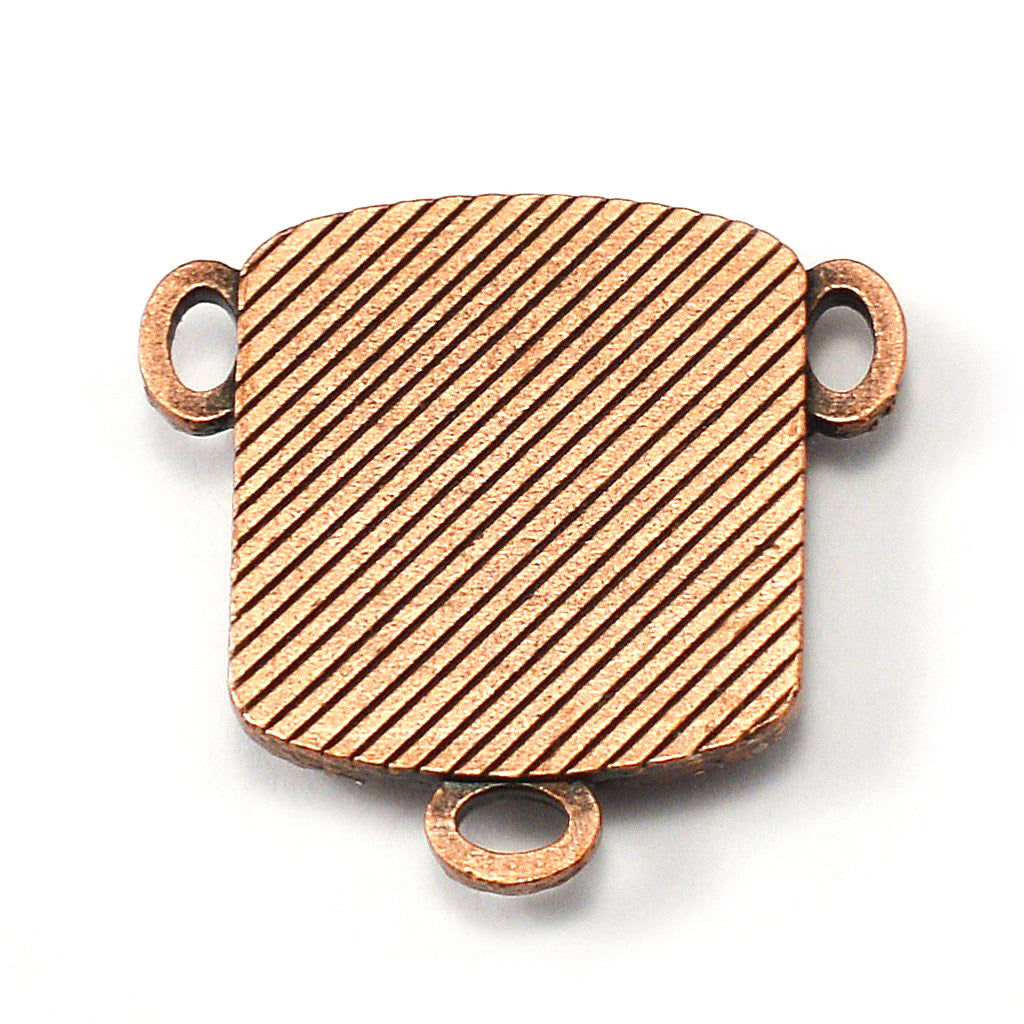 Saint Joseph Rosary in Copper, Gunmetal &amp; Hematite